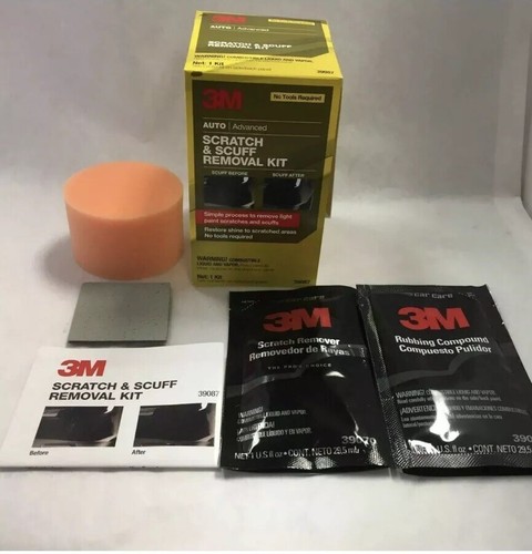 3M Scratch and Scuff Removal Kit Auto Advanced No Tools Required