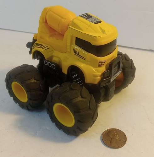 2020 Kid Galaxy Cement Truck Pullback/Friction Rev-N-Go Mons