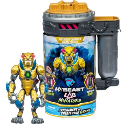 MrBeast Lab Mutators Beast Mutation Chamber GOLDEN Panther