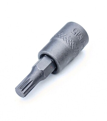 WERKZEUG 5mm M5 Triple Square XZN spline impact socket 1/4'' drive tool inc VAT