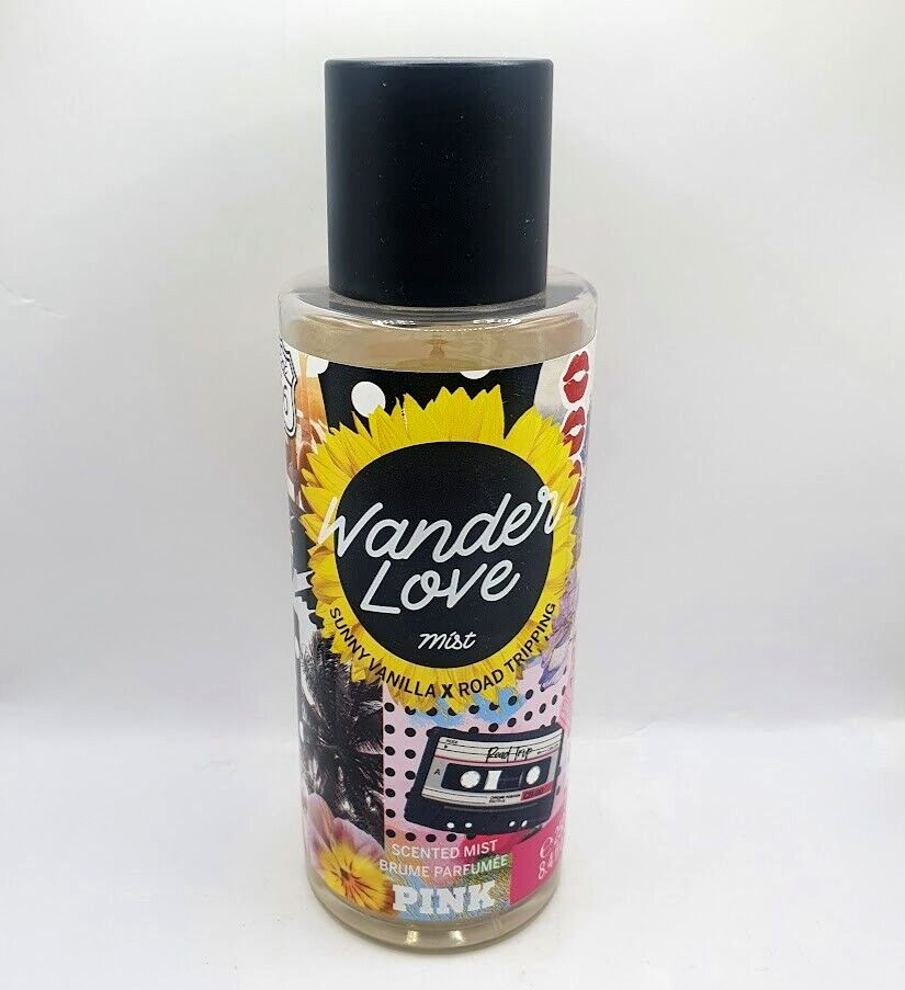 VICTORIA'S SECRET PINK WANDER LOVE SCENTED BODY MIST 8.4 OZ