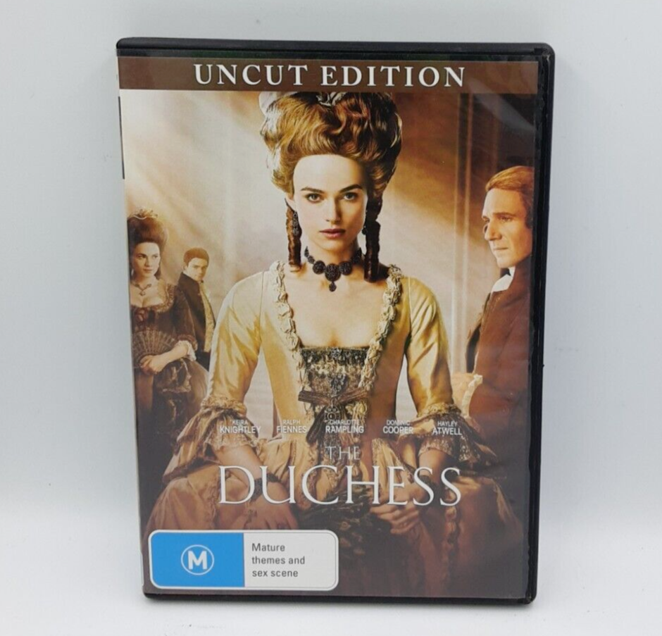 English DVD4枚＋TrialDVD＋エデュトイ The Duchess (2008) Uncut Edition DVD Region 4 PAL Keira