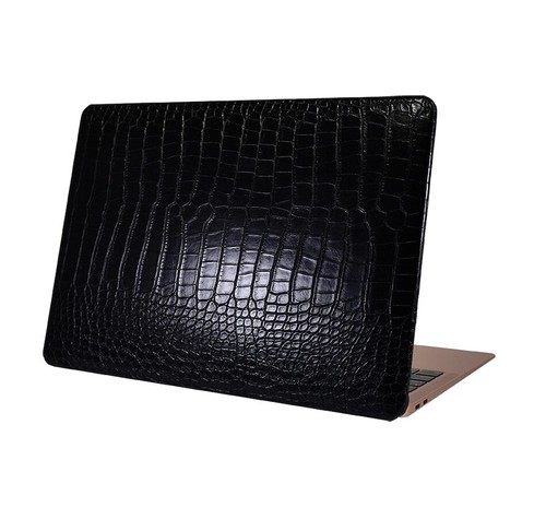 Digital Basics Exoshield Clip-On Case for MacBook Air 2020 13" - Black Crocodile