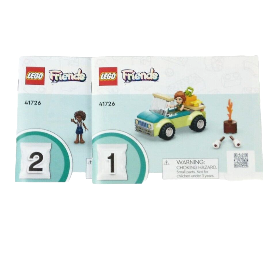 LEGO Friends Holiday Camping Trip 2 Instruction Manual Books f...