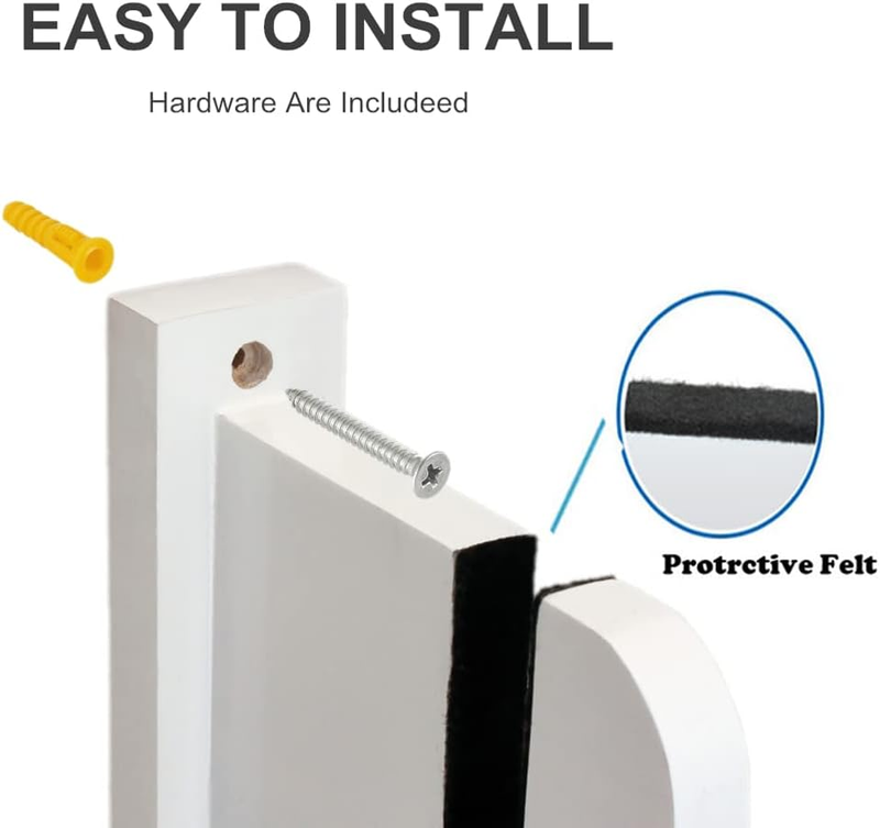 Skateboard Wall Mount, Longboard Hanger Skateboard Display Rack for Fits Skatebo