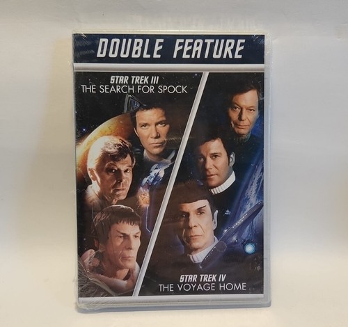 Double Feature: Star Trek III/Star Trek IV 2 DVD Set Paramount USA