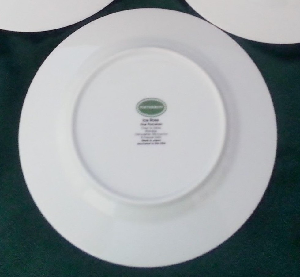 Portmeirion Ice Rose Salad Plate~7 7/8