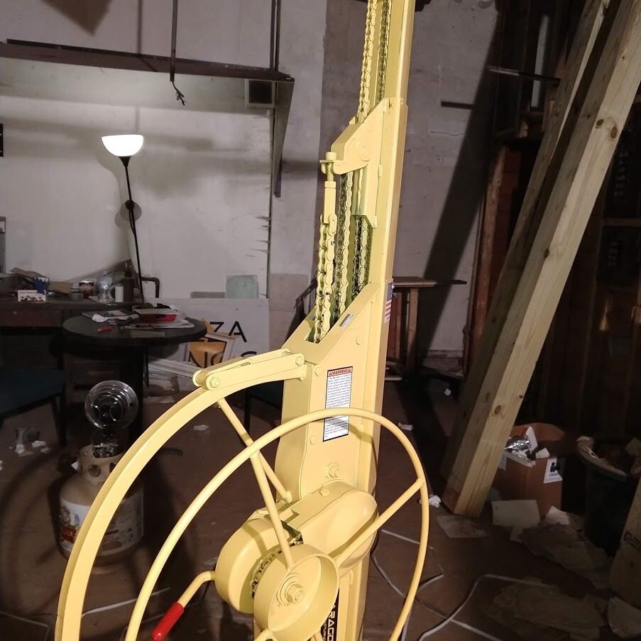 Telpro Chain Drive Commercial Drywall Panellift eBay