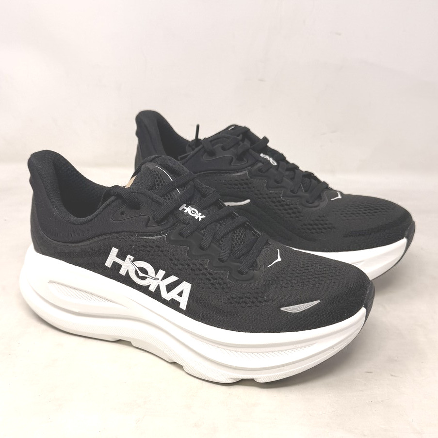 HOKA BONDI 9 1162012 BWHT RUNNING SHOES WOMEN'S US 8B