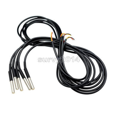 2M Waterproof Digital Temperature Temp Sensor Probe DS18B20