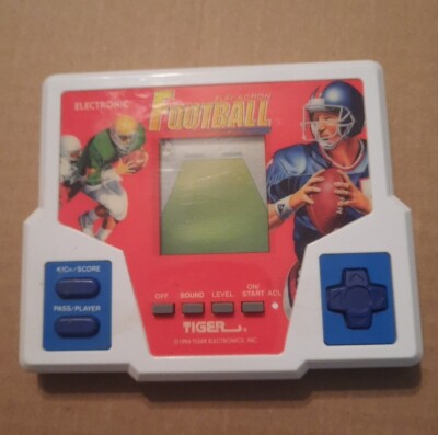 1989 Tiger Football Electronic Handheld LCD Sports Game Used