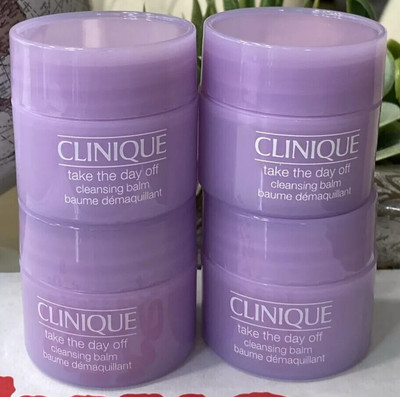 Clinique : Take The Day Off Cleansing Balm - LOT OF FOUR 4 x 0.5 OZ. - Brand New