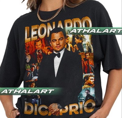 Limited Leonardo Di Caprio 90s T-Shirt, Gift For Woman and Man Unisex T-Shirt