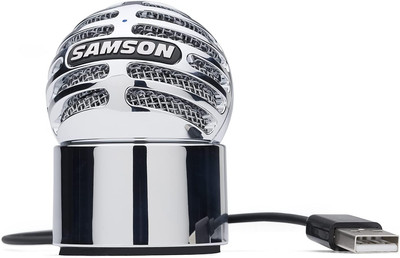Meteorite USB Condenser Microphone, Chrome