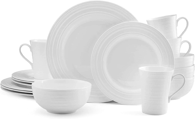 Ciara 16-Piece Bone China Dinnerware Set, Service for 4 -