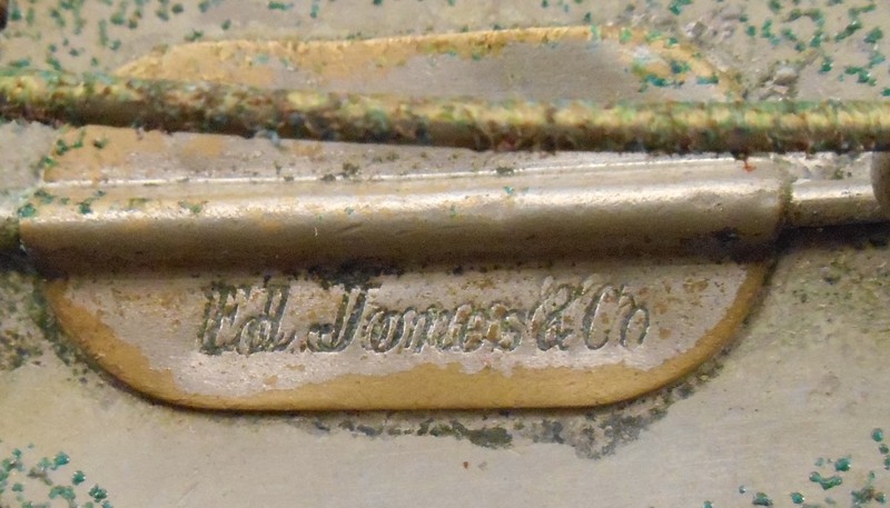 Early Ed Jones & Co. Obsolete Contra Costa Co., California Deputy Sheriff Badge