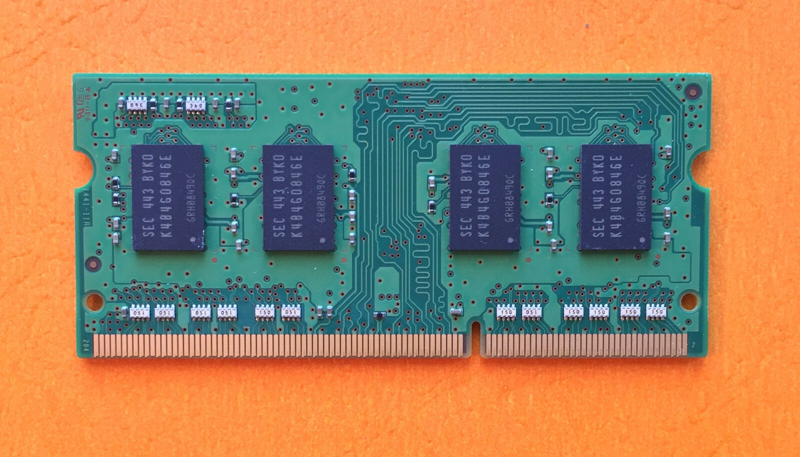 Samsung 4GB DDR3L PC3L-12800s 1600MHz SO-DIMM Laptop Ram Memory M471B5173EB0-YK0