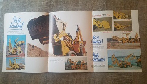 Fantastic Long 5 N 1 Tractor Dealers Brochure & Spec Sheet / Original!!