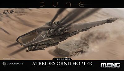 MENG 1/72 DS-007 ATREIDES ORNITHOPTER PLASTIC MODEL KIT