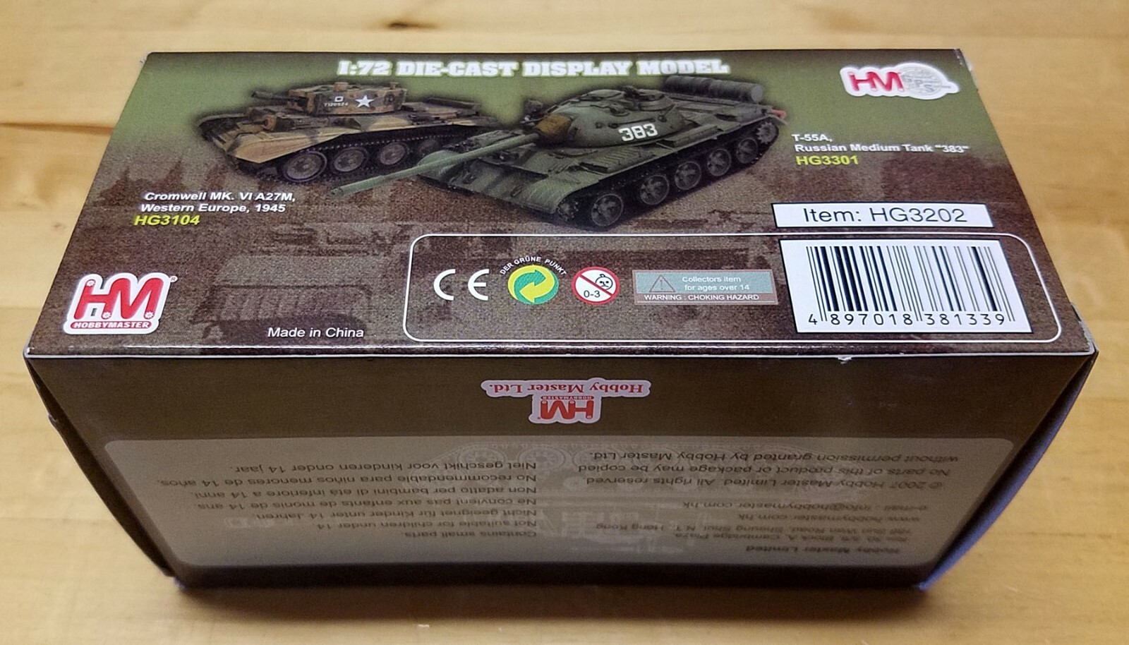 Hobby Master Diecast 1:72 M26 Pershing Tank Germany 1945 NEW HG3202