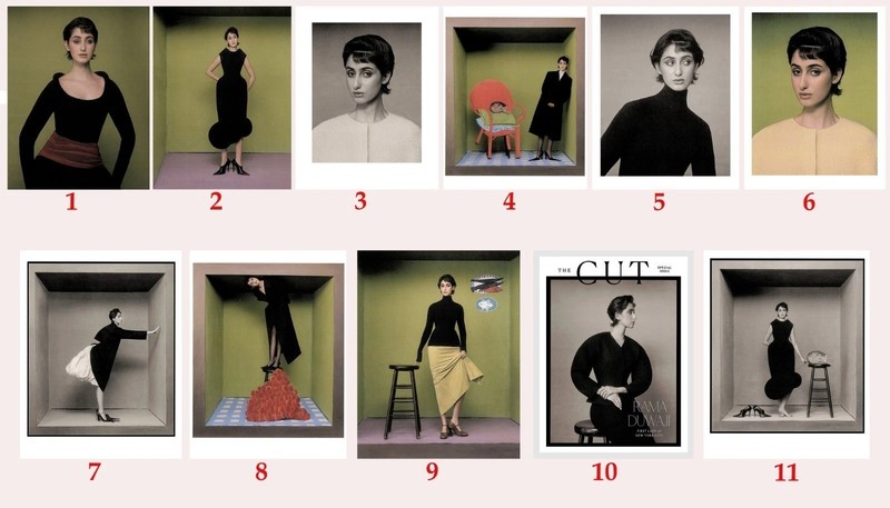 Rama Duwaji Editorial Portrait Fashion Art Poster