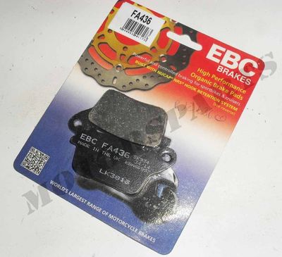 EBC Pastiglie Freno Posteriore Honda CB F Hornet 600 CBR RR Fireblade 1000