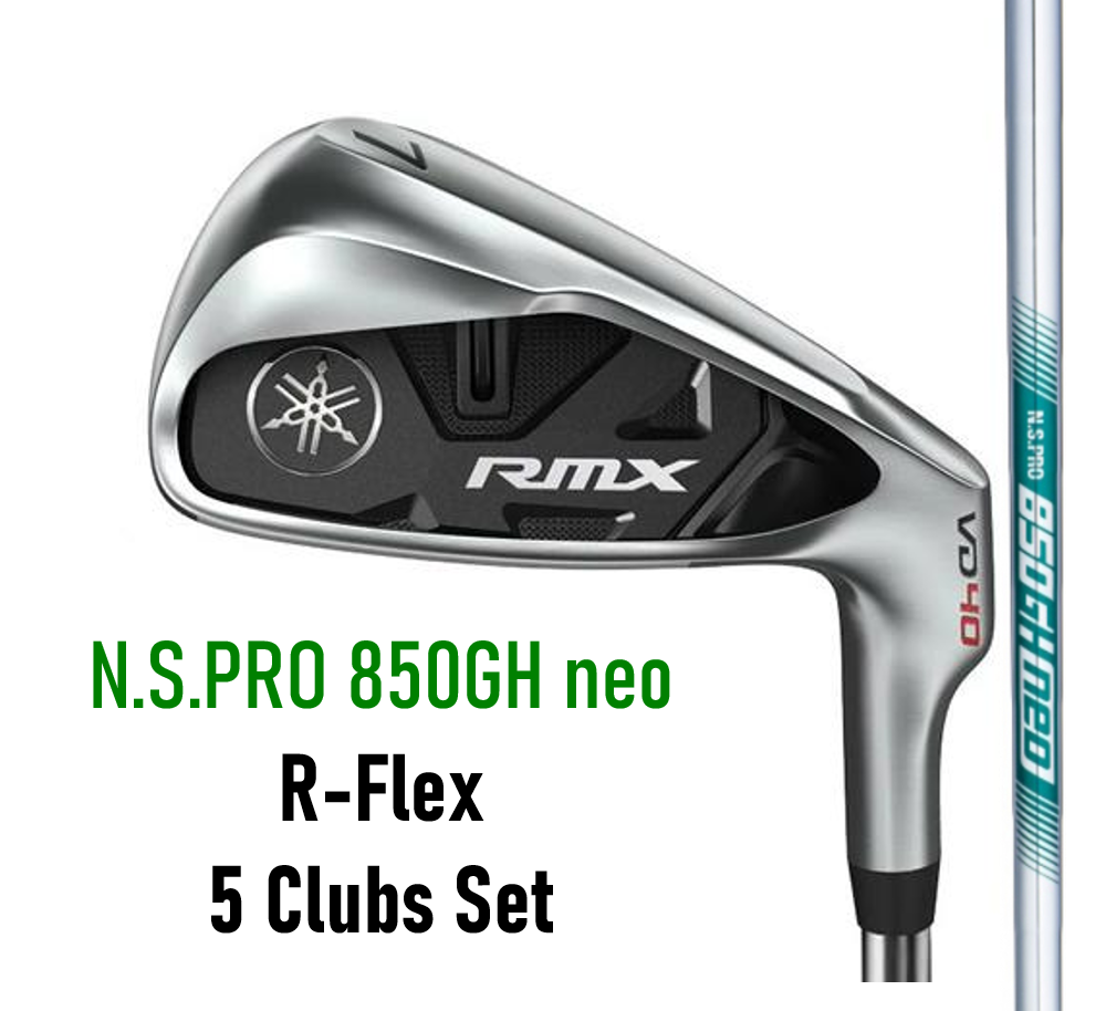 YAMAHA RMX VD40 #6-PW IRON SET Regular Flex N.S.PRO 850GH YAMAHA RMX VD40 #6-PW IRON SET Regular Flex N.S.PRO 850GH