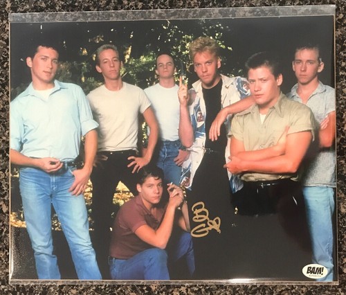 Bam Box Signed 8x10 By Bradley Greg AKA “Eyeball Chambers” From Stand By Me