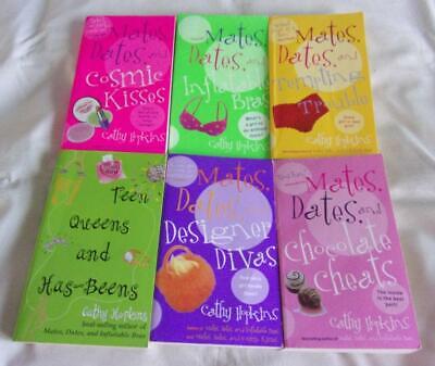 Set of 6 Cathy Hopkins books: Mates, Dates &...+ books for tweens/teens