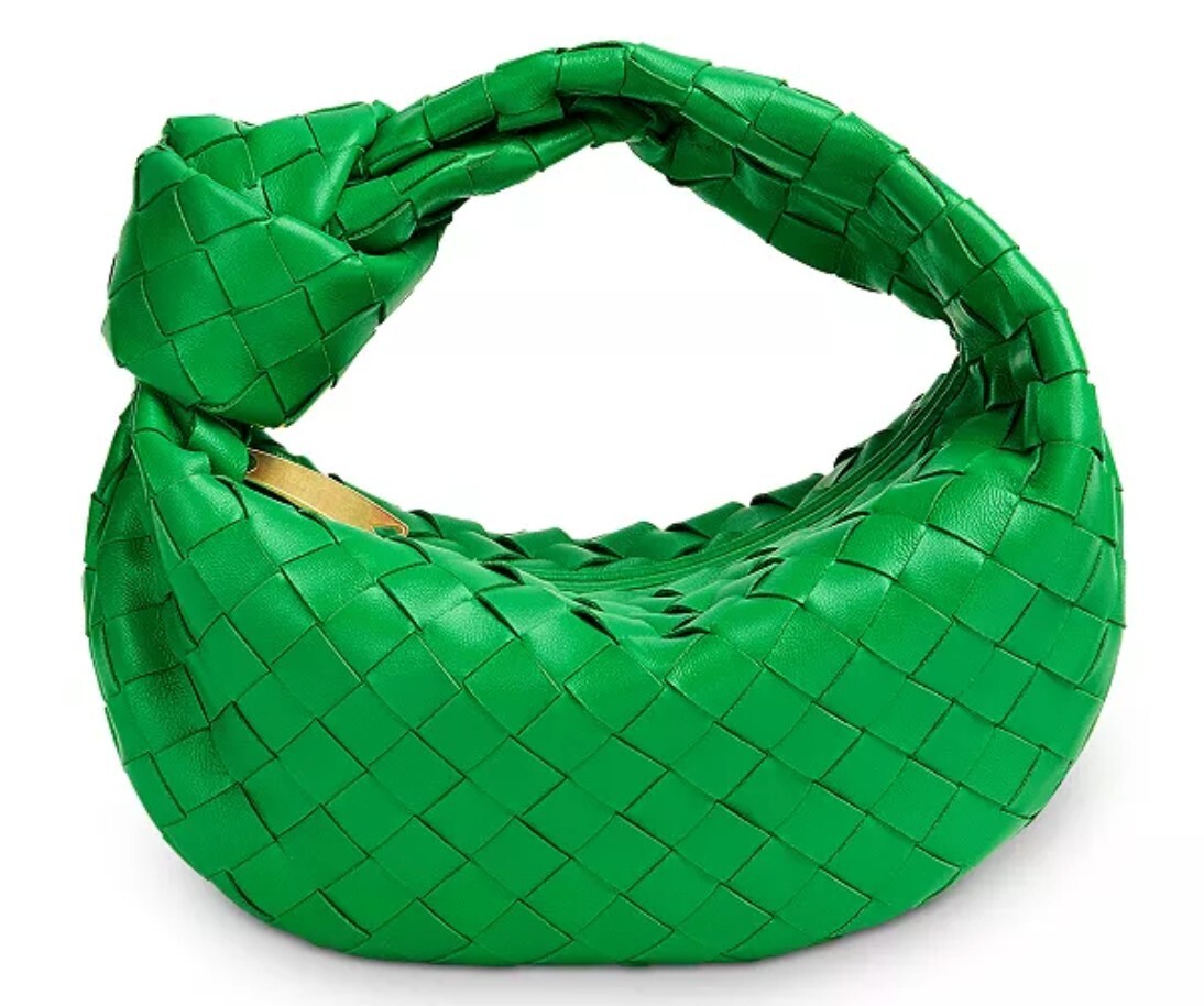 ハンドバッグ Bottega Veneta Army Green Nappa Leather Mini Jodie Handbag Army green nappa leather mini Jodie handbag – G&B
