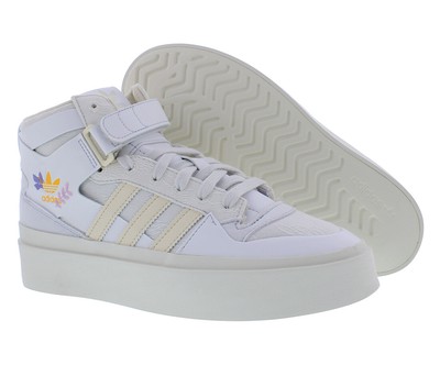 Adidas Forum Bonega Mid Womens Shoes Size 11, Color: Crystal White/Wonder