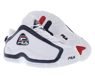 Fila Grant Hill 2 Low Mens Shoes Size 14, Color: White/Fila Navy/Fila Red