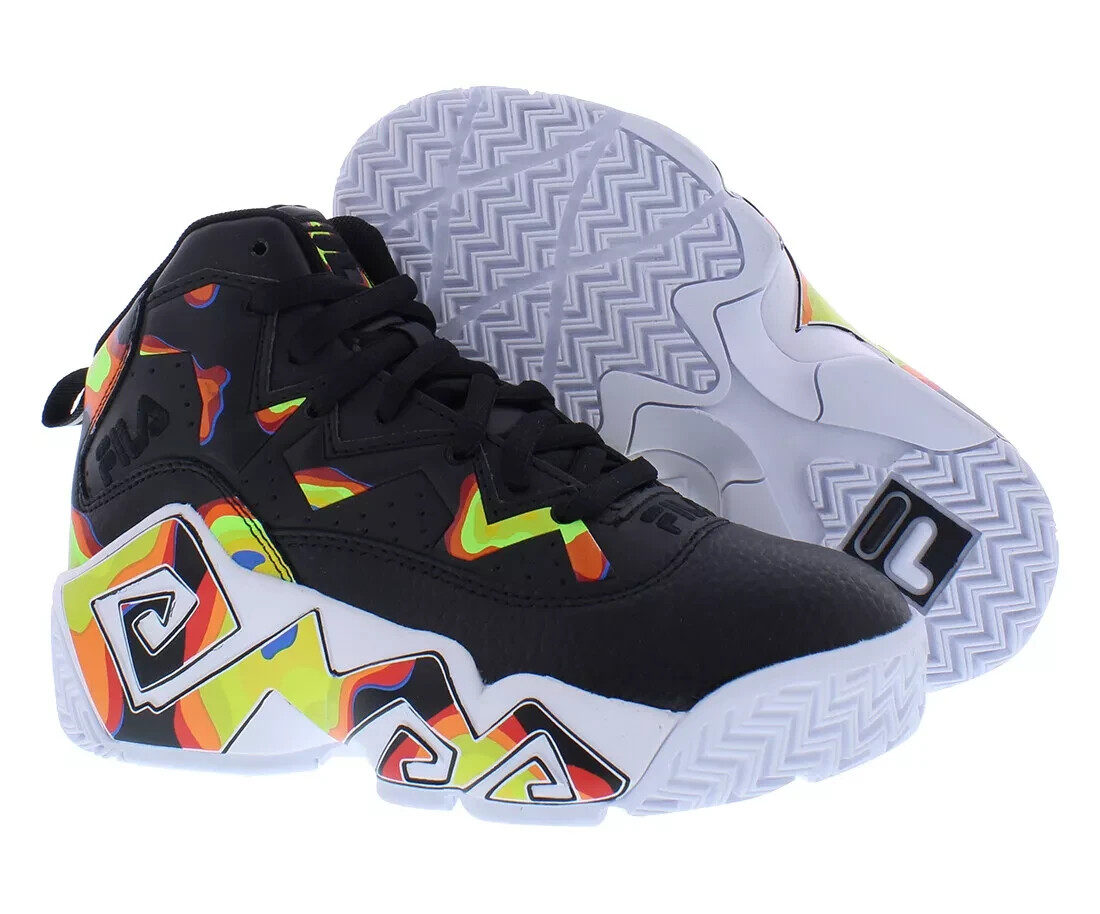 Fila MB Jamal Mashburn Black Jelly Bean Sneakers Infants 6.5