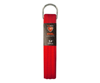 Sof Sole Oval Unisex Laces Size 54, Color: Red