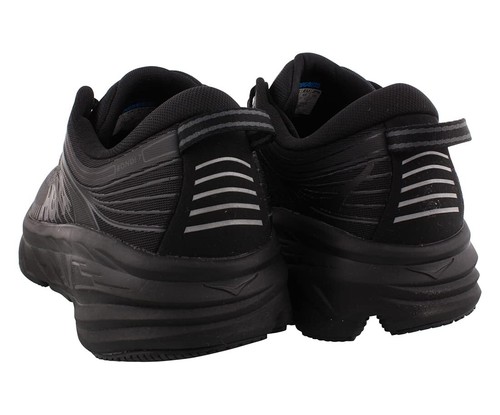 Pre-owned Hoka One One Womens Bondi 7 Mesh Black Trainers 10 Us
