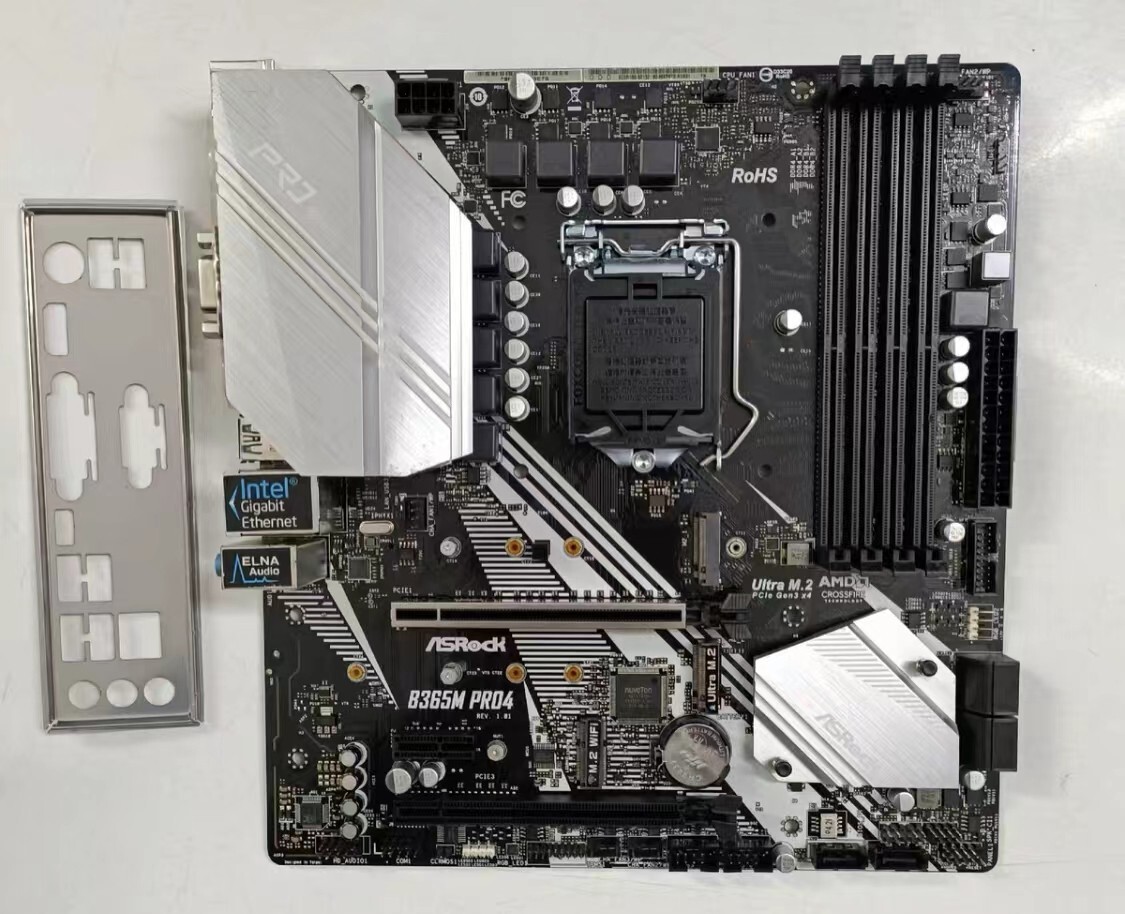 asrock b365m pro4 lga1151 マザーボード　無線 ASRock > B365M Pro4