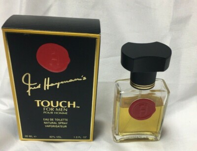 Fred Hayman Touch Eau De Toilette Natural Spray for Men 1 fl oz  EUC!