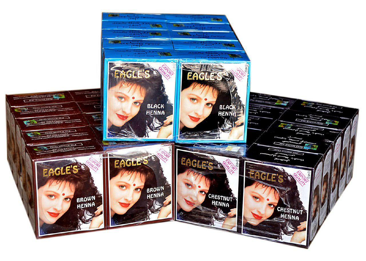 Eagles Henna Mehandi Color Hair Dye BLACK BROWN CHESTNUT ...