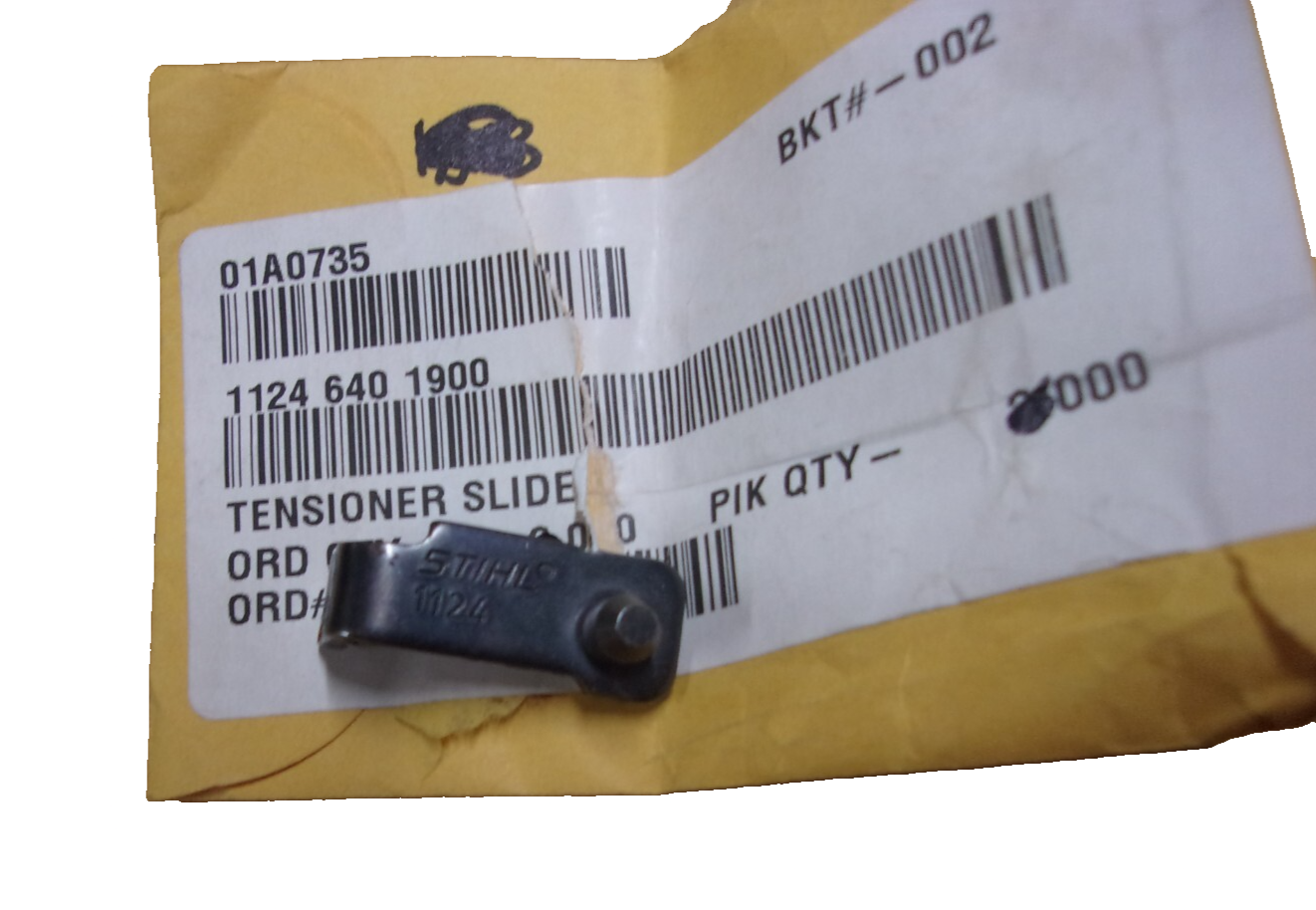 Stihl Chain Tensioner Slide OEM 088 880 084 1124-640-1900