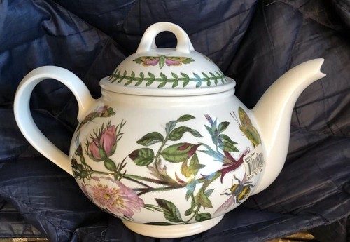 BOTANIC GARDEN Portmeirion Susan Williams-Ellis Bellis 2 Quart Tea Pot New