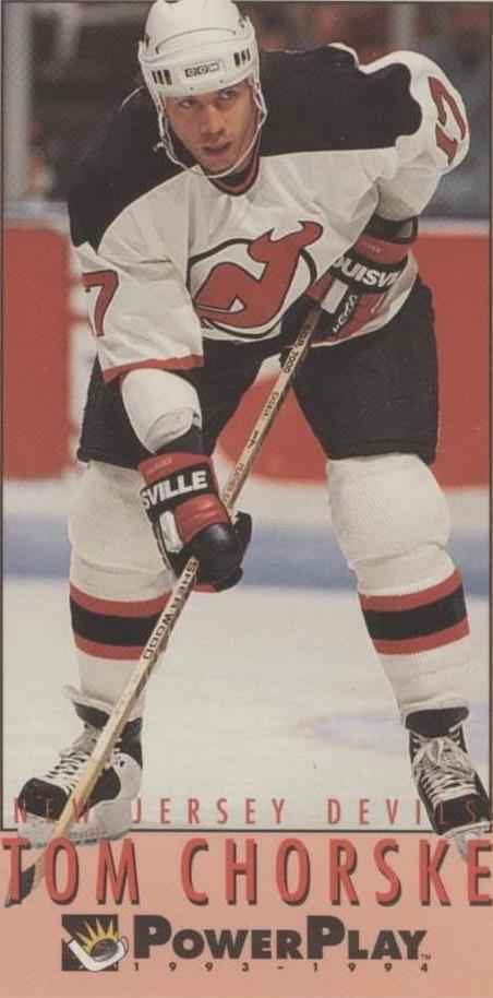 1993-94 Fleer Power Play - Tom Chorske #375