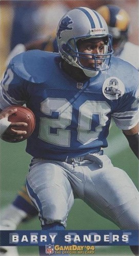 1994 Fleer GameDay Barry Sanders #137