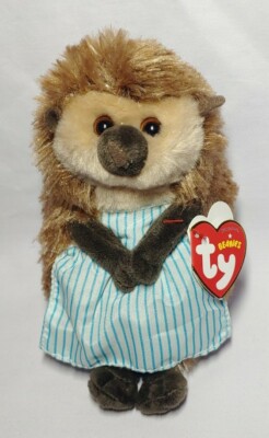TY Beanie Baby 6'' MRS TIGGY WINKLE (Peter Rabbit Movie) Plush Animal Toy 