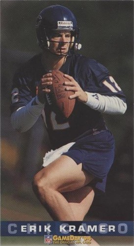 1994 Fleer GameDay Erik Kramer #53
