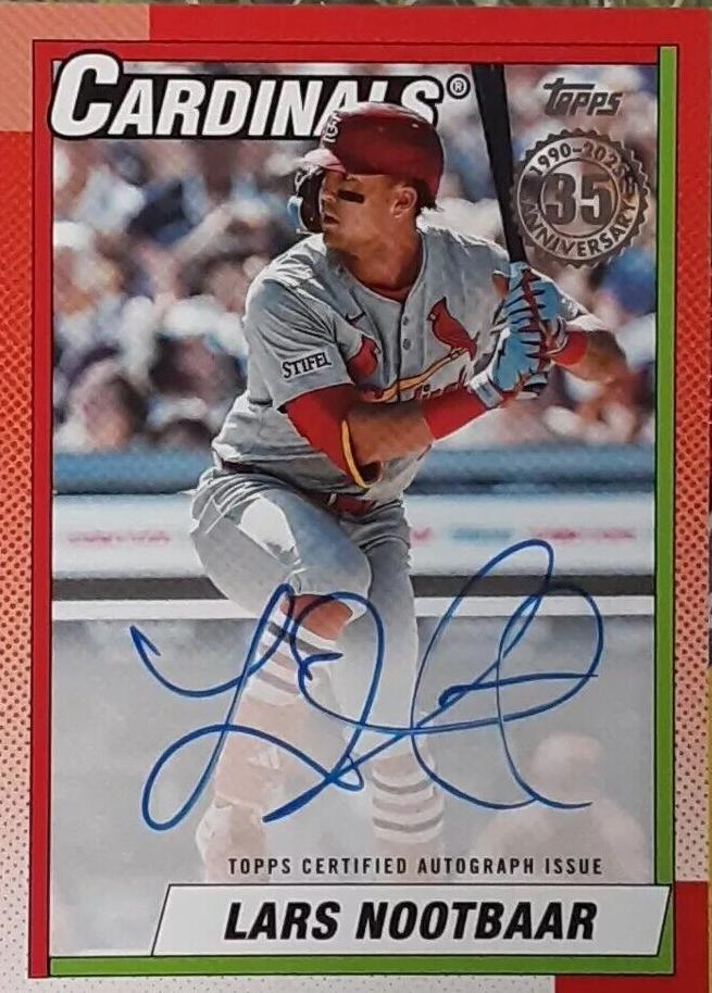 2025 Topps Series 1 - Lars Nootbaar #90A-LN