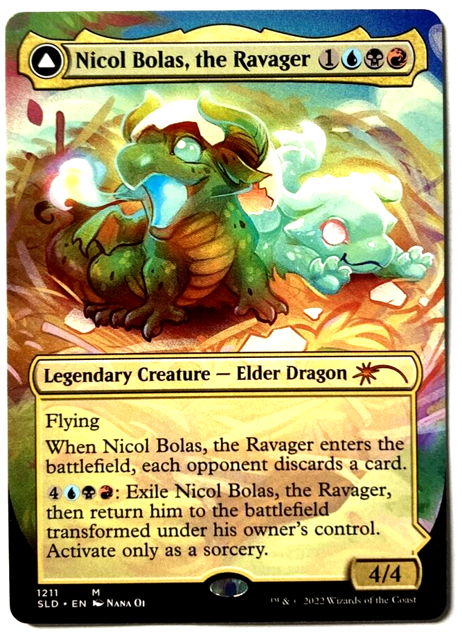 MTG Nicol Bolas, the Ravager Nicol Bolas, the Arisen Cute to