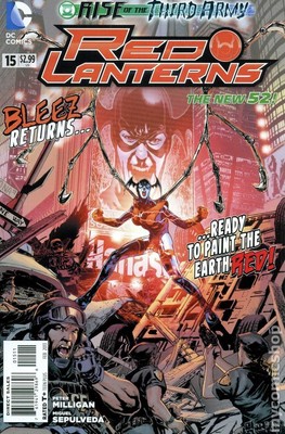 Red Lanterns #15A VF 2013 Stock Image