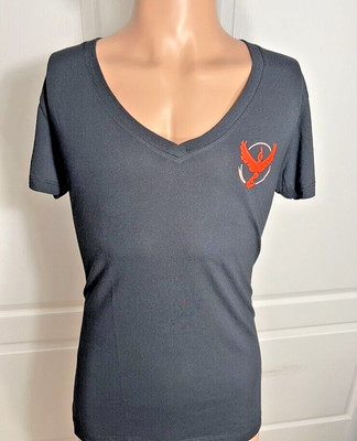 Pokémon Center Team Valor Women s V neck T - Shirt - NWT - 2 Sizes available