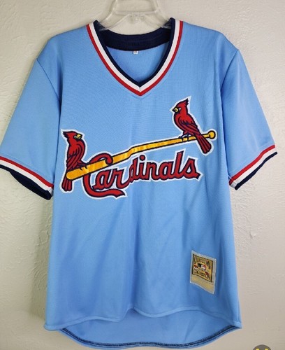 Vintage Mitchell Ness Cooperstown Jersey Men Sz 48 Cardinals