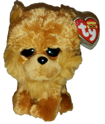 Ty Beanie Boos BARLEY the Chow Chow Dog 6 Inch NEW